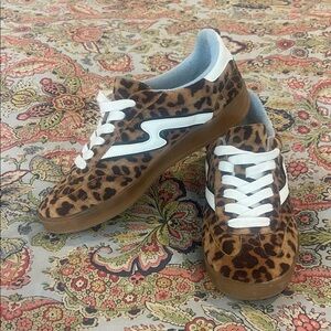 Leopard Print Sneakers